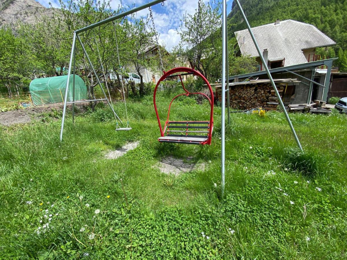 L Alpin Bel Appartement Avec Terrasse Dans Vieille Ferme De Montagne Renovee 莱索尔 外观 照片