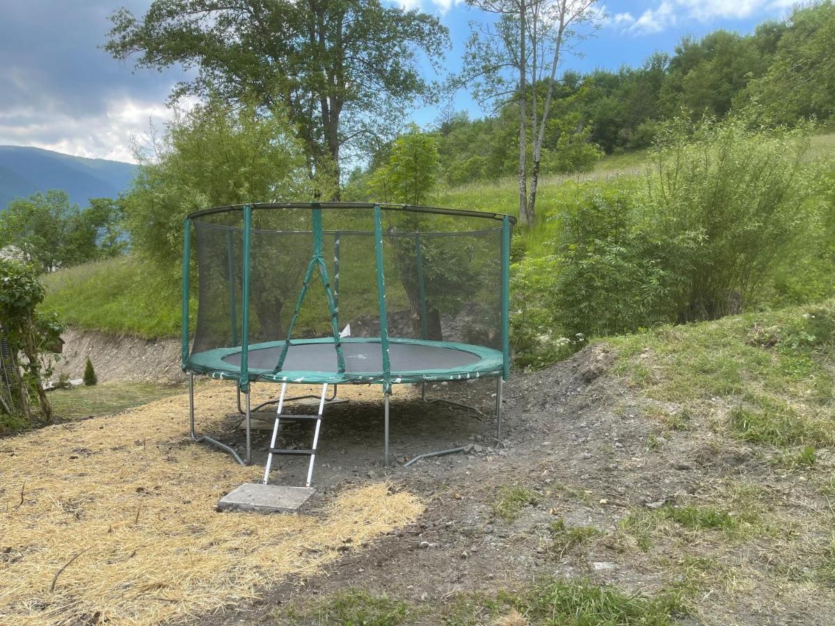 L Alpin Bel Appartement Avec Terrasse Dans Vieille Ferme De Montagne Renovee 莱索尔 外观 照片