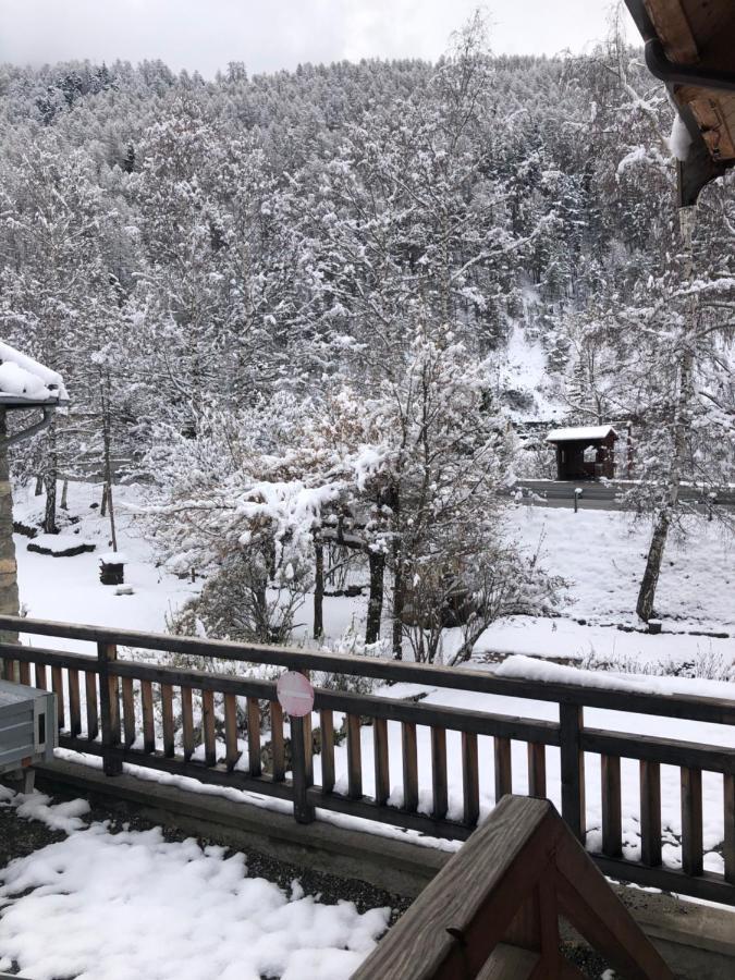 L Alpin Bel Appartement Avec Terrasse Dans Vieille Ferme De Montagne Renovee 莱索尔 外观 照片